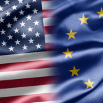 U.S. and EU Flags