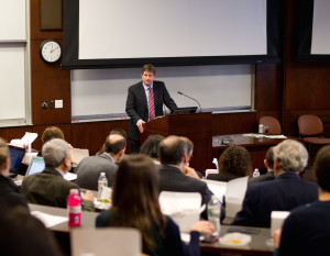 Penn Law Dean Ted Ruger introducing David Kessler keynote presentation, March 2015